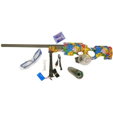 Karabin na kulki �elowe z �adowark� Pegaz Toys