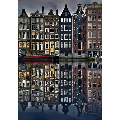 Puzzle 1000 el. Amsterdam, Niderlandy Enjoy