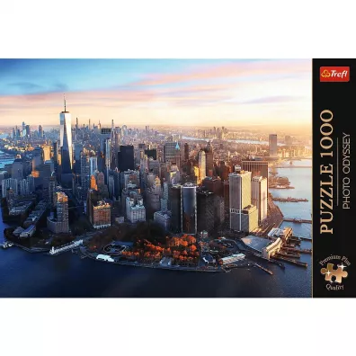 Puzzle 1000 el. Premium Plus Quality Photo Odyssey: Manhattan, Nowy Jork Trefl
