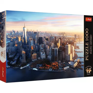 Puzzle 1000 el. Premium Plus Quality Photo Odyssey: Manhattan, Nowy Jork Trefl