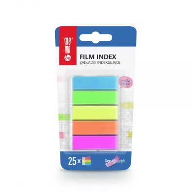 MemoBe Zak�adki indeksuj�ce 12x45mm 125 szt.