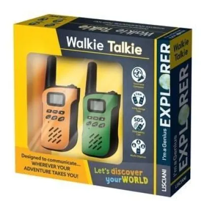 I'm a genius explorer walkie-talkie Lisciani