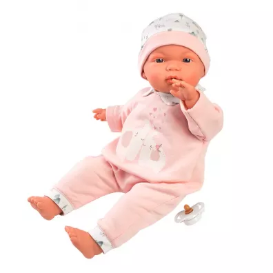 Lalka Bobas Joelle 38cm mi�kki brzuszek dziewczynk Llorens