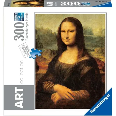 Puzzle 300 el. Kolekcja Art. Leonardo Mona Lisa Ravensburger