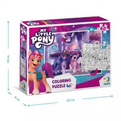 Puzzle 60 el. My Little Pony 2 in 1 Dodo