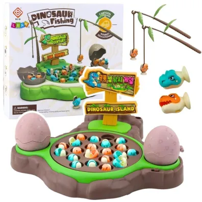 Gra Zr�czno�ciowa �owienie Dinozaur�w LeanToys