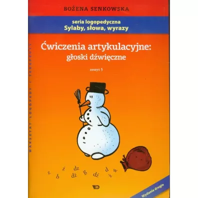 �wiczenia artykulacyjne Zeszyt 5 G�oski d�wi�czne - Bo�ena Senkowska