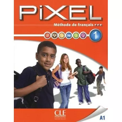Pixel 1 podr�cznik+DVD CLE - Catherine Favret
