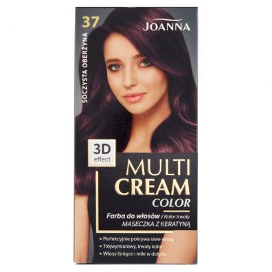 Joanna Multi Cream Color farba do wosw 37 Soczysta Oberyna