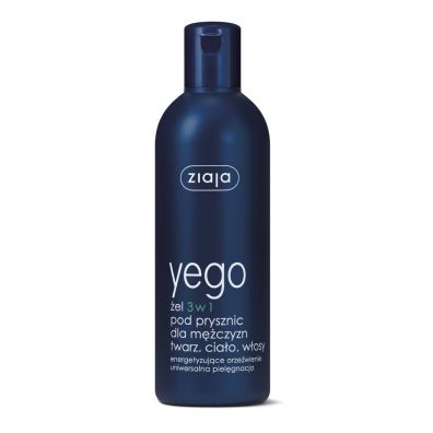 Ziaja Yego żel 3w1 pod prysznic dla mężczyzn twarz ciało włosy 300 ml