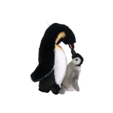 Pingwin z dzieckiem 28cm Dubi