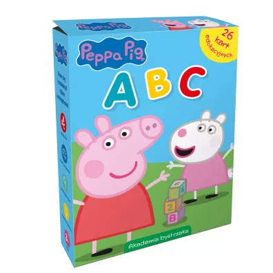 �winka Peppa. ABC. Karty edukacyjne w pude�ku - Monika Kiersnowska