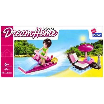 Klocki konstrukcyjne Alleblox Girl 46-52 elementy (492800)