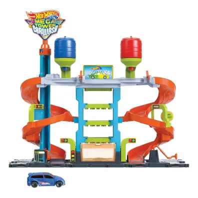 Hot Wheels. City Zakr�cona megamyjnia HDP05