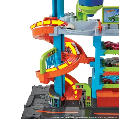 Hot Wheels. City Zakr�cona megamyjnia HDP05
