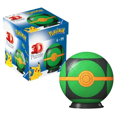 Puzzle Kula 54 el. 3D Pokemon Repeat Ball Ravensburger