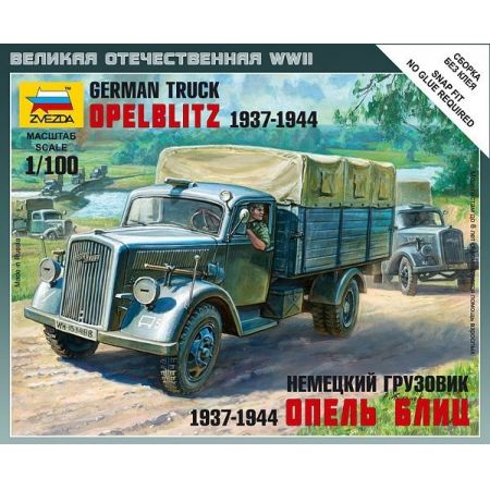 ZVEZDA German 3t Opel Blitz Cargo Truck