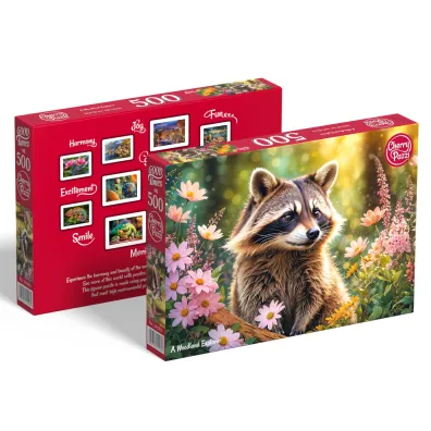 Puzzle 500 el. A Woodland Explorer CherryPazzi