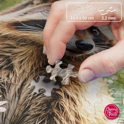 Puzzle 500 el. A Woodland Explorer CherryPazzi