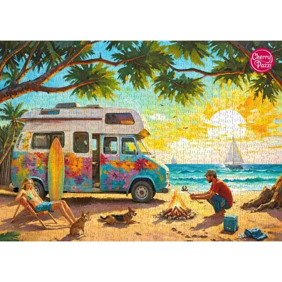 Puzzle 1000 CherryPazzi Waiting for the Waves�31346�