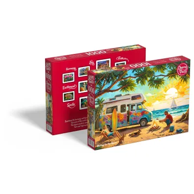 Puzzle 1000 CherryPazzi Waiting for the Waves�31346�