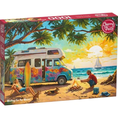 Puzzle 1000 CherryPazzi Waiting for the Waves�31346�
