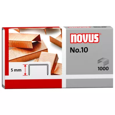 Novus Zszywki miedziowane 1000 szt.