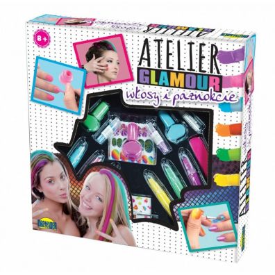 Atelier Glamour Włosy i paznokcie w pudełku 00867 DROMADER
