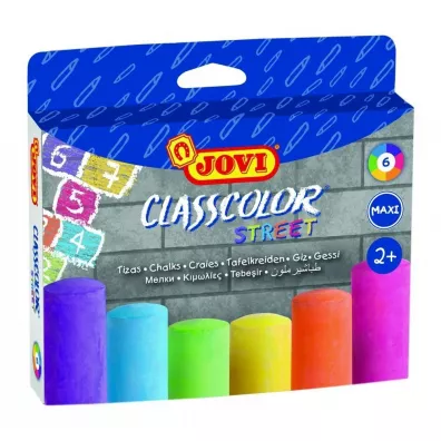 Jovi Kreda chodnikowa kolorowa 6 kolorw 6 szt.