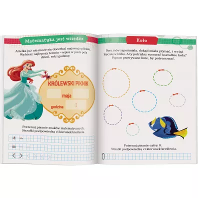 Disney uczy Elementarz matematyczny wiczenia