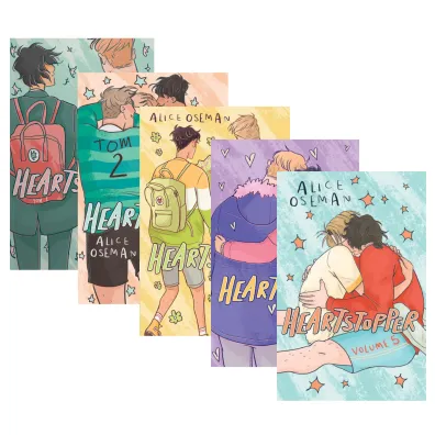 Pakiet Heartstopper. Tomy 1-5 - Alice Oseman