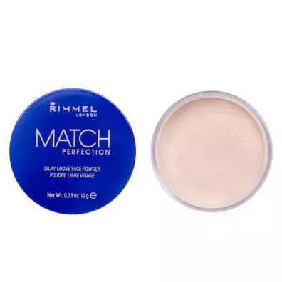 Rimmel Match Perfection Silky Loose Face Powder puder sypki do twarzy 001 Transparent 10 g