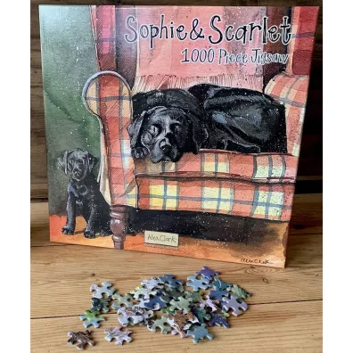Puzzle 1000 el. Psy Sophie&Scarlett Alex Clark