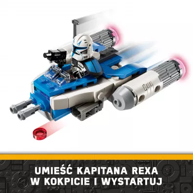 LEGO Star Wars Mikromy�liwiec Y-Wing™ kapitana Rexa 75391