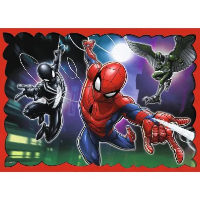 Puzzle 4w1 - Bohaterski SpiderMan (35+48+54+70 el.) Trefl