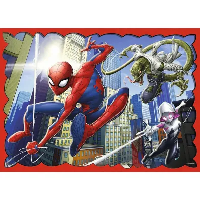 Puzzle 4w1 - Bohaterski SpiderMan (35+48+54+70 el.) Trefl