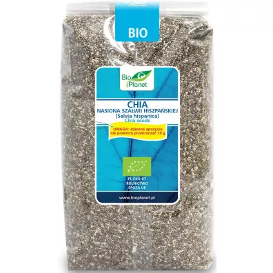 Bio Planet Chia - nasiona szawii hiszpaskiej 1 kg Bio