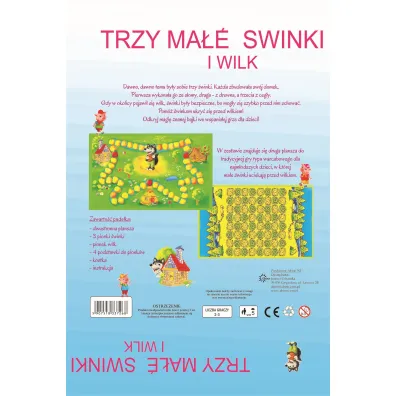 Trzy ma�e �winki i wilk