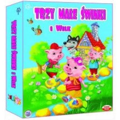 Trzy ma�e �winki i wilk