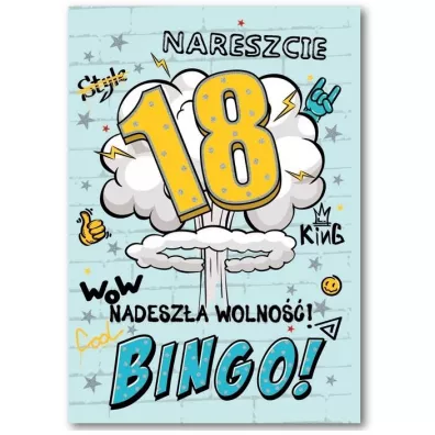 Kartka okolicznociowa 18