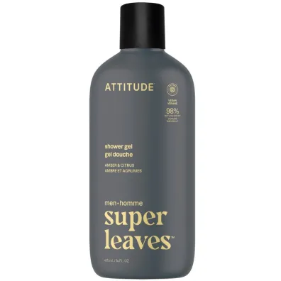 Attitude SUPER LEAVES, �el pod prysznic, dla m�czyzn 415 ml