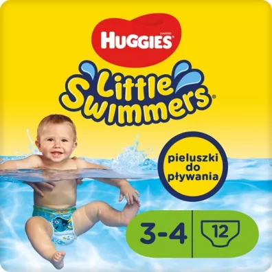 Huggies Pieluchy do p�ywania 3-4 Little Swimmers (7-15 kg) 12 szt.