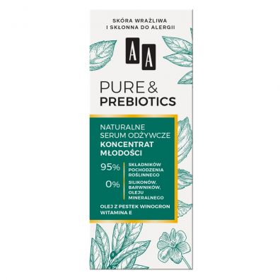 Aa Pure&Prebiotics naturalne serum odywcze - koncentrat modoci 15 ml