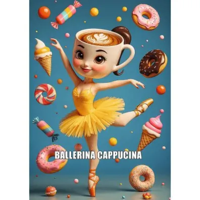 Puzzle 200 el. BrainRots Ballerina Cappuccina Trefl