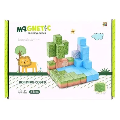 Klocki magnetyczne w�asny �wiat 47el
