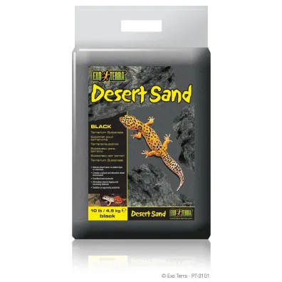 Exo Terra Pod�o�e Desert Sand, czarne (uszkodzone opakowanie) 4.5 kg