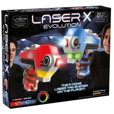 LASER X EVOLUTION Blaster zestaw podwjny 88908 Tm Toys