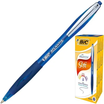 Bic D�ugopis Atlantis Soft niebieski