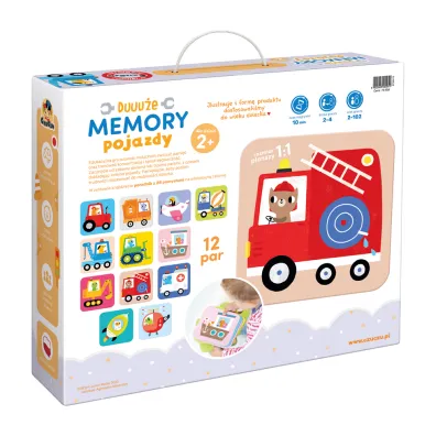 Duuu�e Memory Pojazdy Bright Junior Media