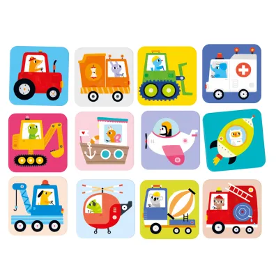 Duuu�e Memory Pojazdy Bright Junior Media
